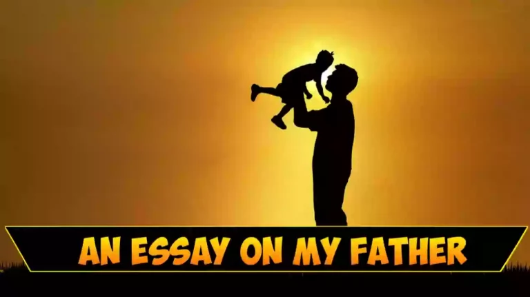 Essay On My Father In English In 100, 150, 200, 250 Words